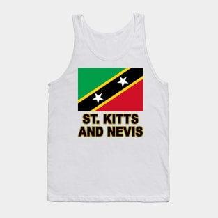 The Pride of St. Kitts and Nevis - Flag Design Tank Top